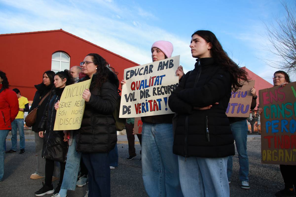 Talls de trànsit i sabotatges a les escoles: els professors, en peu de guerra