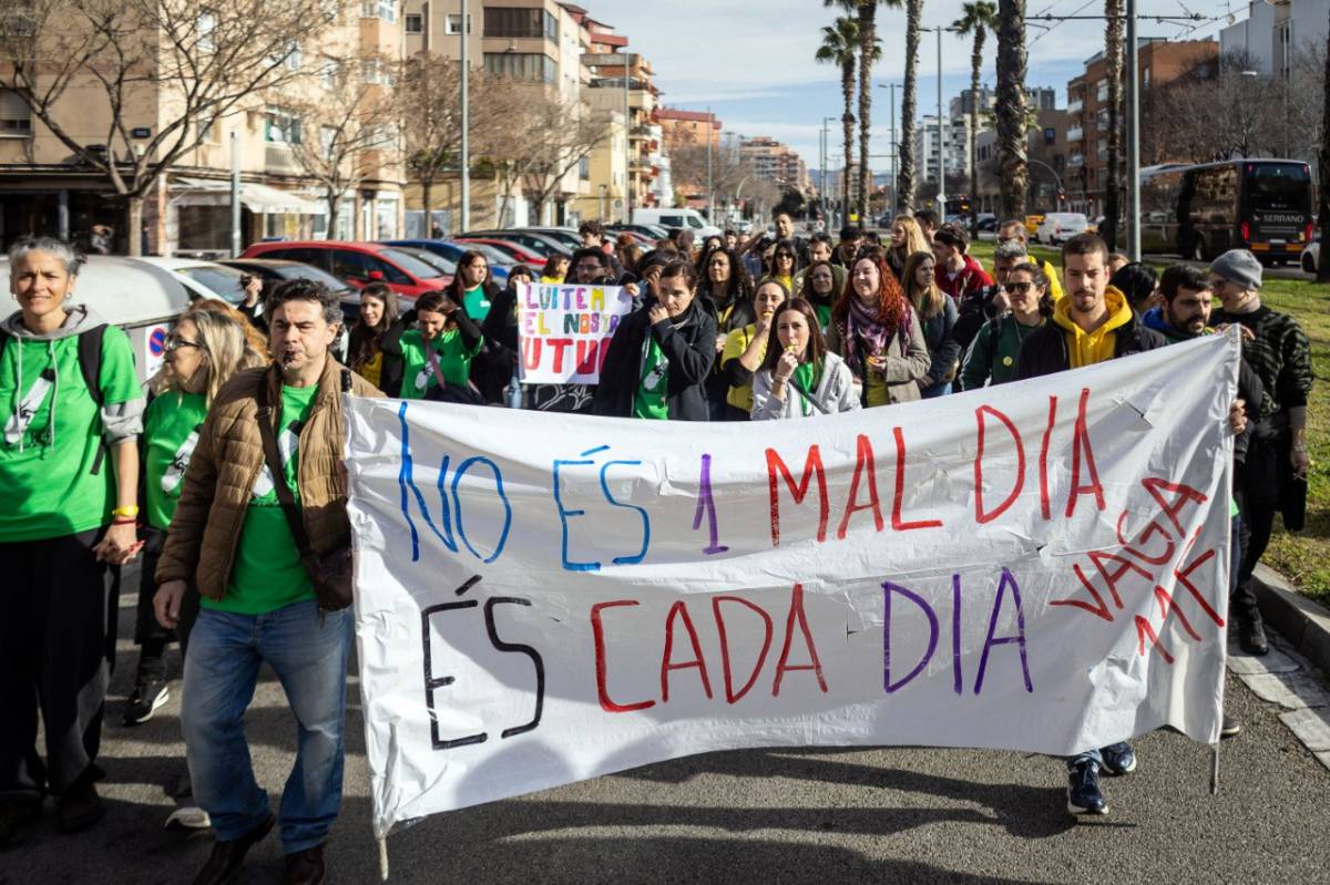Talls de trànsit i sabotatges a les escoles: els professors, en peu de guerra
