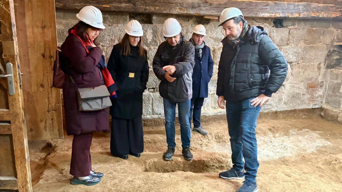 Visita d'obres a la Casa Gran del Miracle  - Diputació de Lleida 