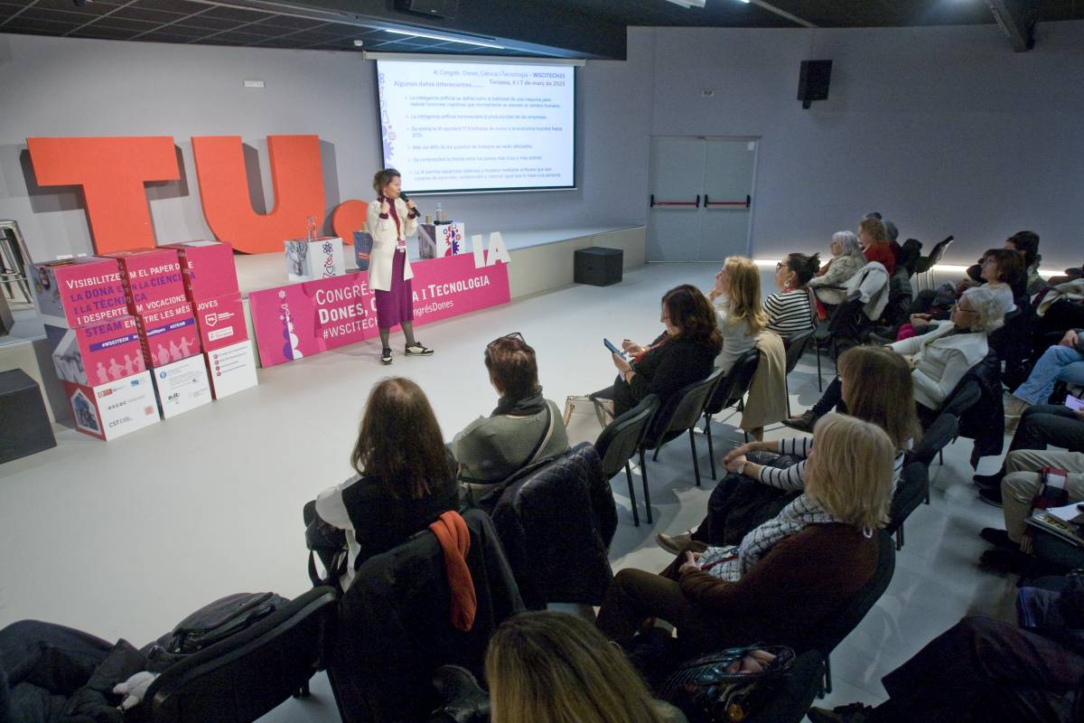 Terrassa celebrarà la 5a jornada "Dones, Ciència i Tecnologia", dedicada enguany a la robòtica