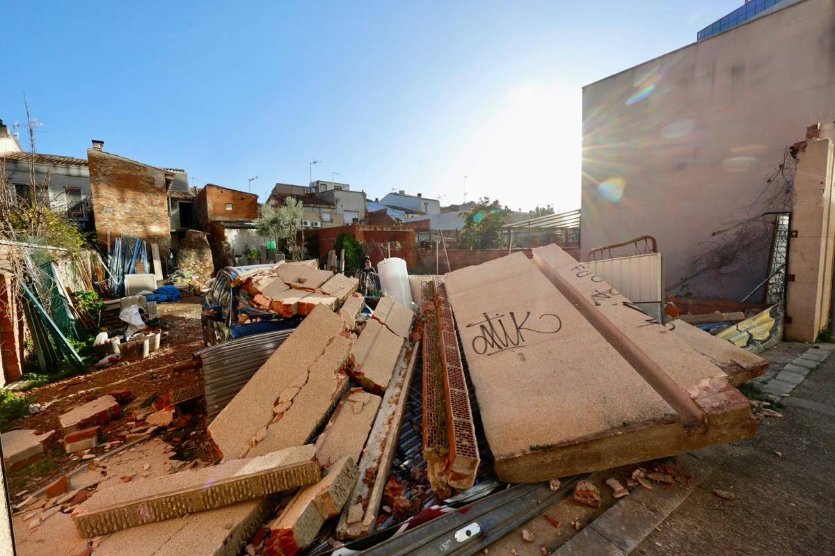 Arbres caiguts i més d'una quinzena d'actuacions de Bombers a Sabadell per les ventades