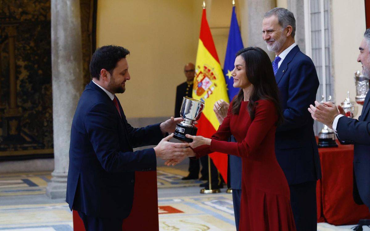 Tarragona rep el Premi Nacional de l'Esport de mans dels Reis d'Espanya