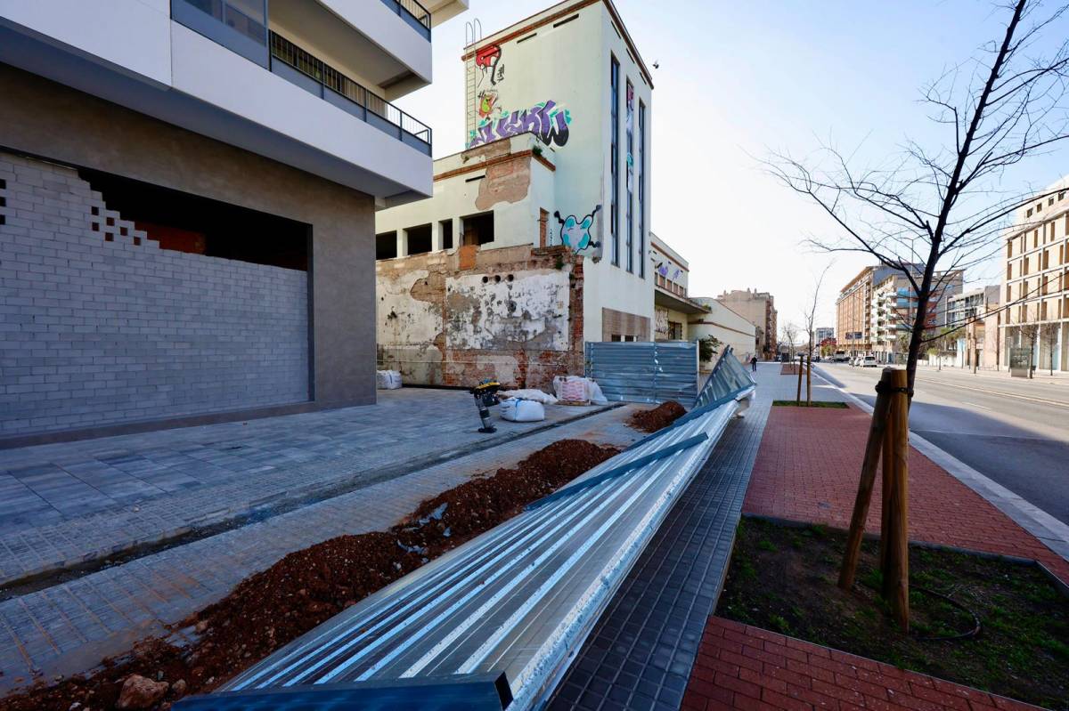 Els efectes del temporal de vent a Sabadell i la comarca