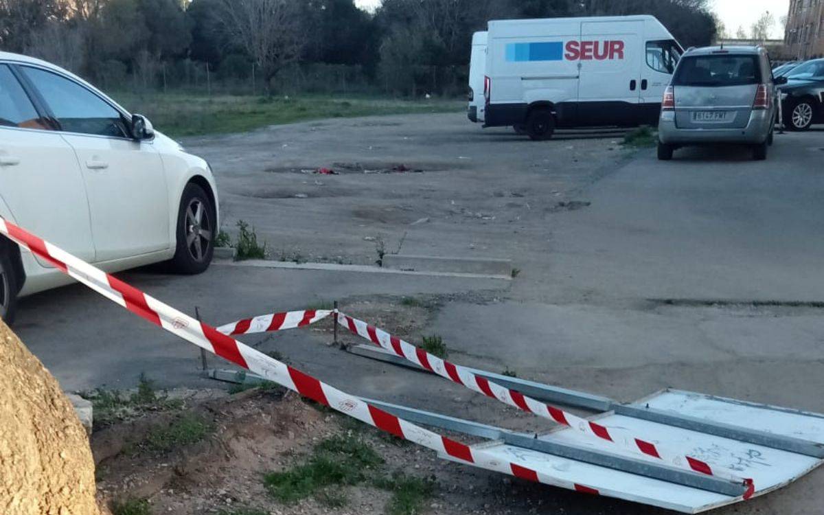 La ciutat de Tarragona registra algunes incidències a causa del temporal de vent