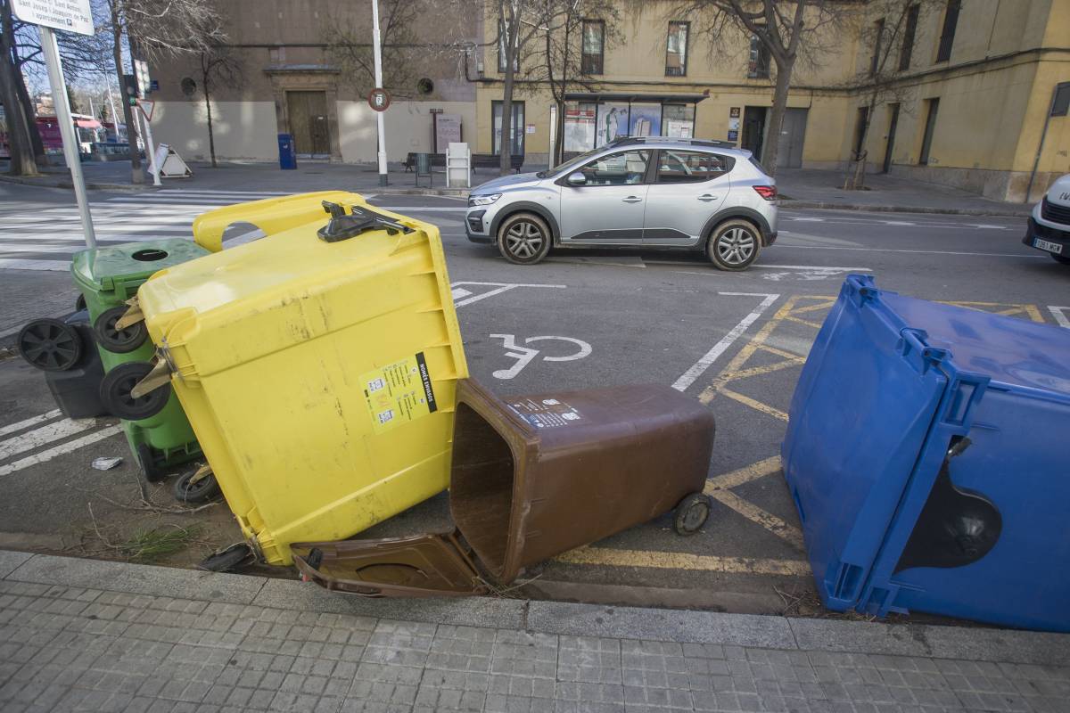 Terrassa, de nou, en alerta per fortes ventades 