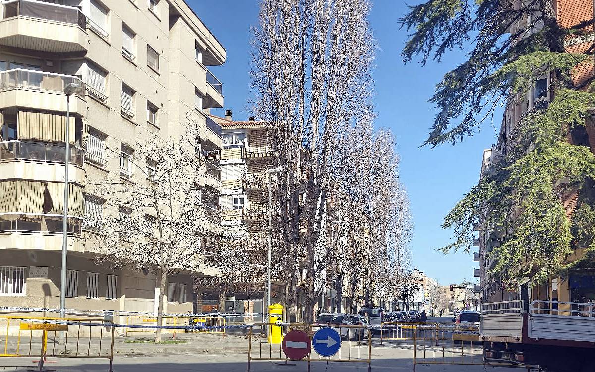 L'episodi de ventades deixa una vintena d'avisos a Manresa i incidències menors a la Catalunya Central