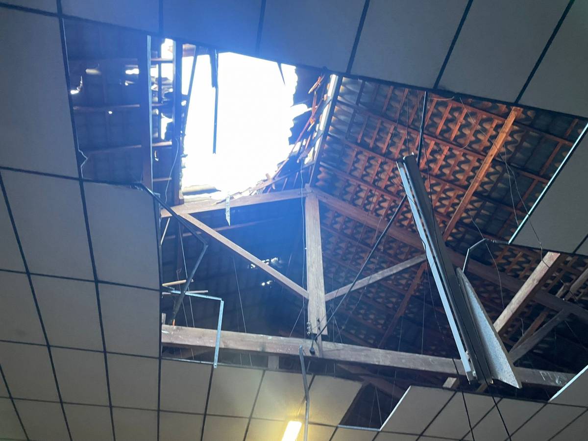 Despreniment del sostre en un pàrquing de la Rasa - 