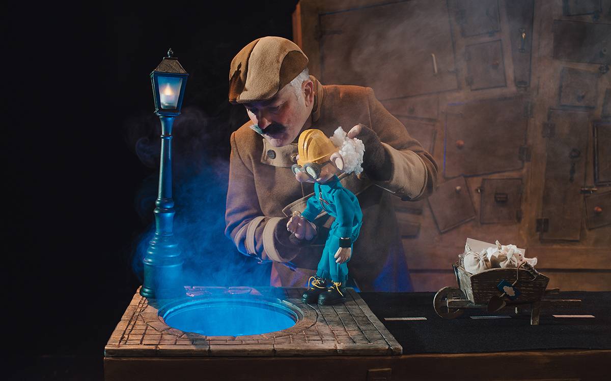 El Conservatori acollirà dissabte l'espectacle de titelles «Sòmion, la ciutat dels oficis impossibles»