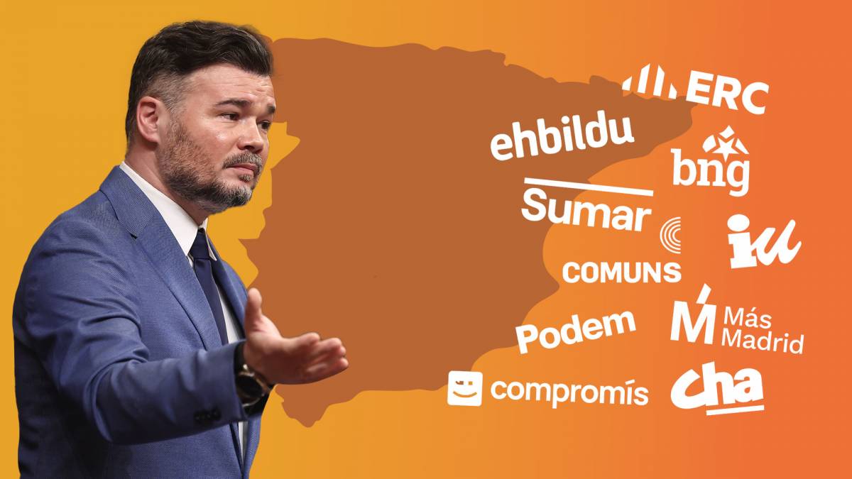 El moviment de Rufián aclareix el mapa electoral de l'esquerra a l'Estat