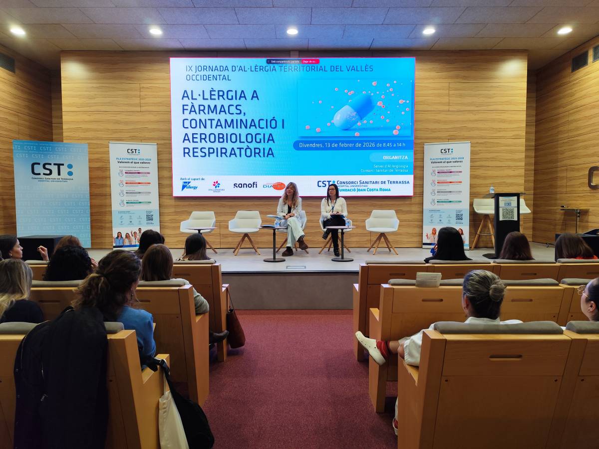 El CST analitza els nous reptes de l’al·lèrgia en una jornada sobre fàrmacs, contaminació i aerobiologia