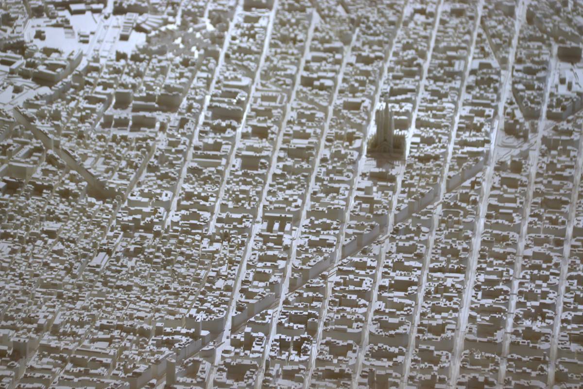 Barcelona presenta una maqueta per explicar la ciutat del passat, del present i del futur