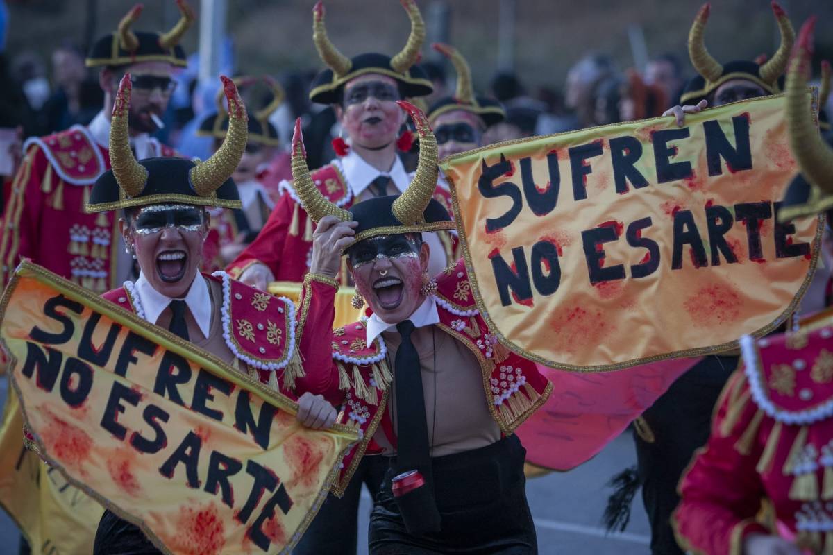 La comparsa dels Carnívals de Terrassa ha estat la guanyadora del Carnestoltes 2026 - Nebridi Aróztegui La comparsa dels Carnívals de Terrassa ha estat la guanyadora del Carnestoltes 2026