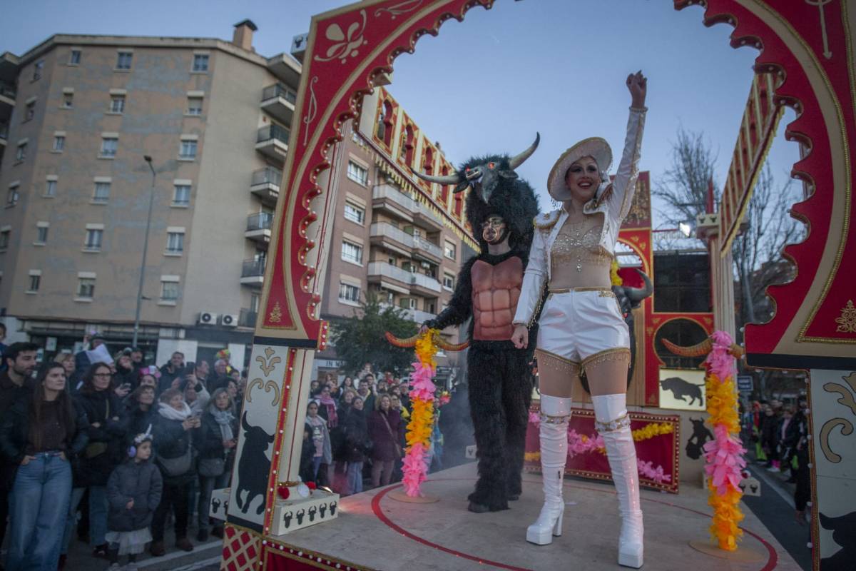 La comparsa dels Carnívals de Terrassa ha estat la guanyadora del Carnestoltes 2026 - Nebridi Aróztegui La comparsa dels Carnívals de Terrassa ha estat la guanyadora del Carnestoltes 2026