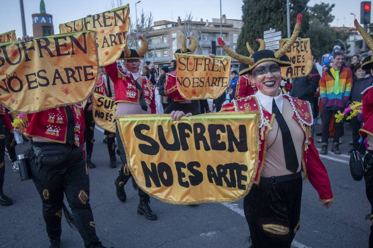 La comparsa dels Carnívals de Terrassa ha estat la guanyadora del Carnestoltes 2026 - Nebridi Aróztegui La comparsa dels Carnívals de Terrassa ha estat la guanyadora del Carnestoltes 2026