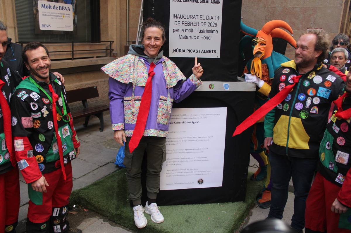 Núria Picas, Mata-ruc d`Honor de Solsona 2026 - Ramon Estany Núria Picas, Mata-ruc d`Honor de Solsona 2026