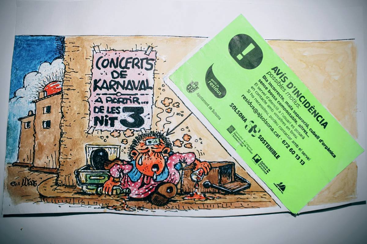 ....per CARNAVAL reciclem...BE !!!!