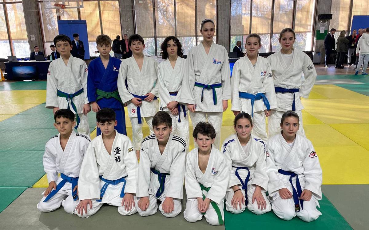 El CTJBM arrasa amb 18 medalles al Català Infantil de judo a Barcelona