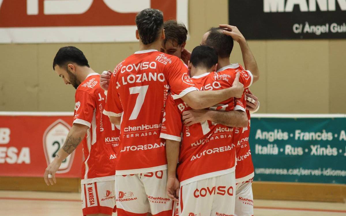 El Covisa Manresa goleja el CCR Castelldefels i es reenganxa a la permanència (5-0)