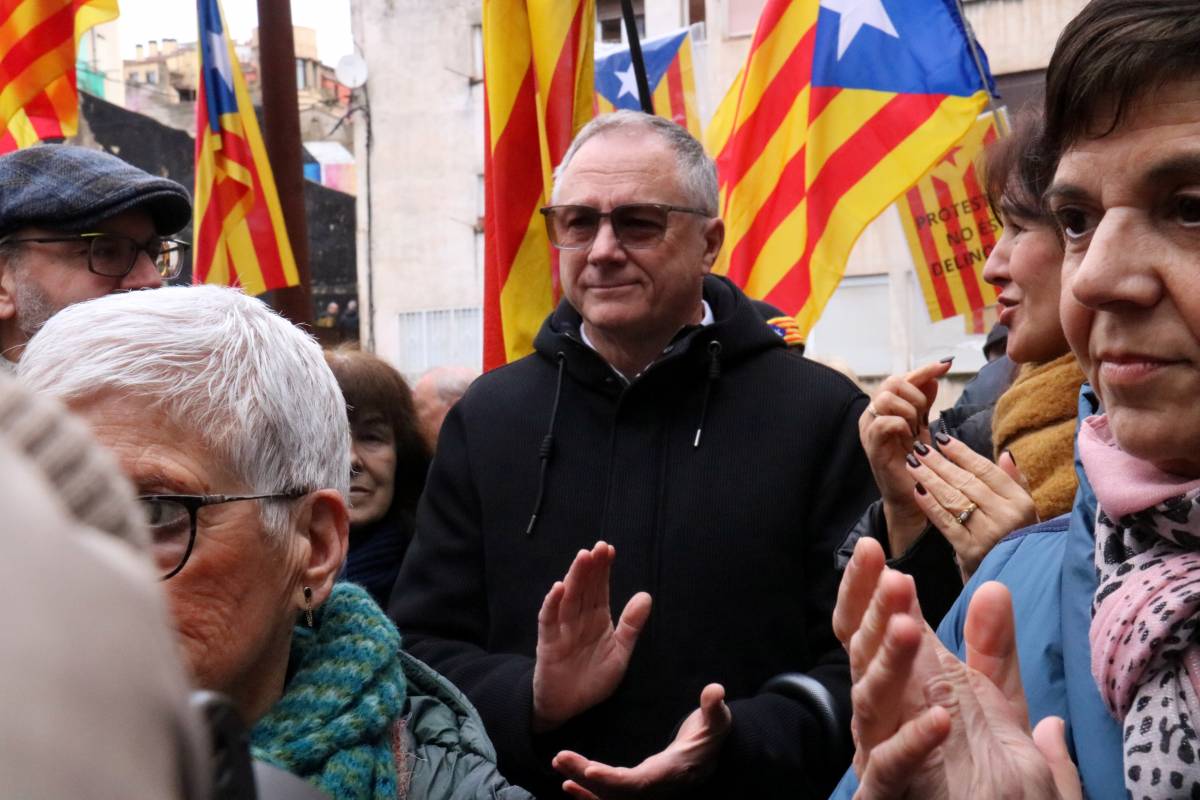 Arxivada la causa contra l'activista de l'ANC acusat de colpejar un mosso durant la visita de Felip VI a Montserrat