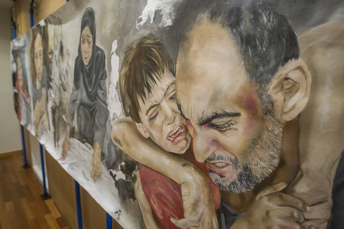 L`obra fa 10 metres de longitud - Nebridi Aróztegui L`obra fa 10 metres de longitud