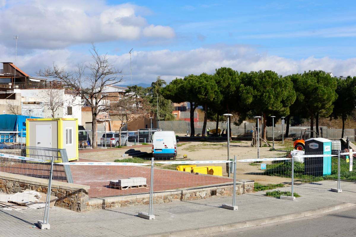 La Plaça Granada al barri de Can Puiggener