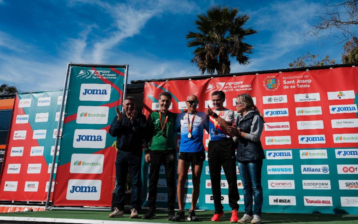 Sancho Ayala, bronze estatal màster als 10 km en ruta a Eivissa