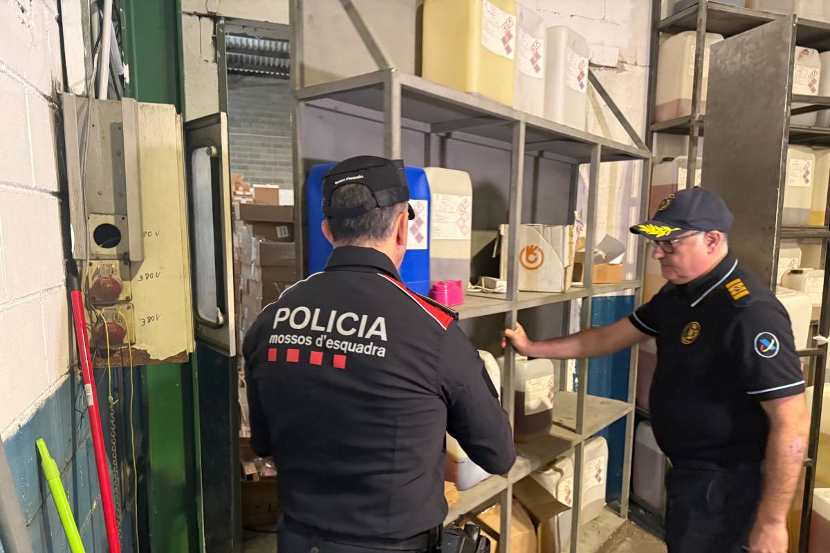 Interior de la fàbrica. - ACN