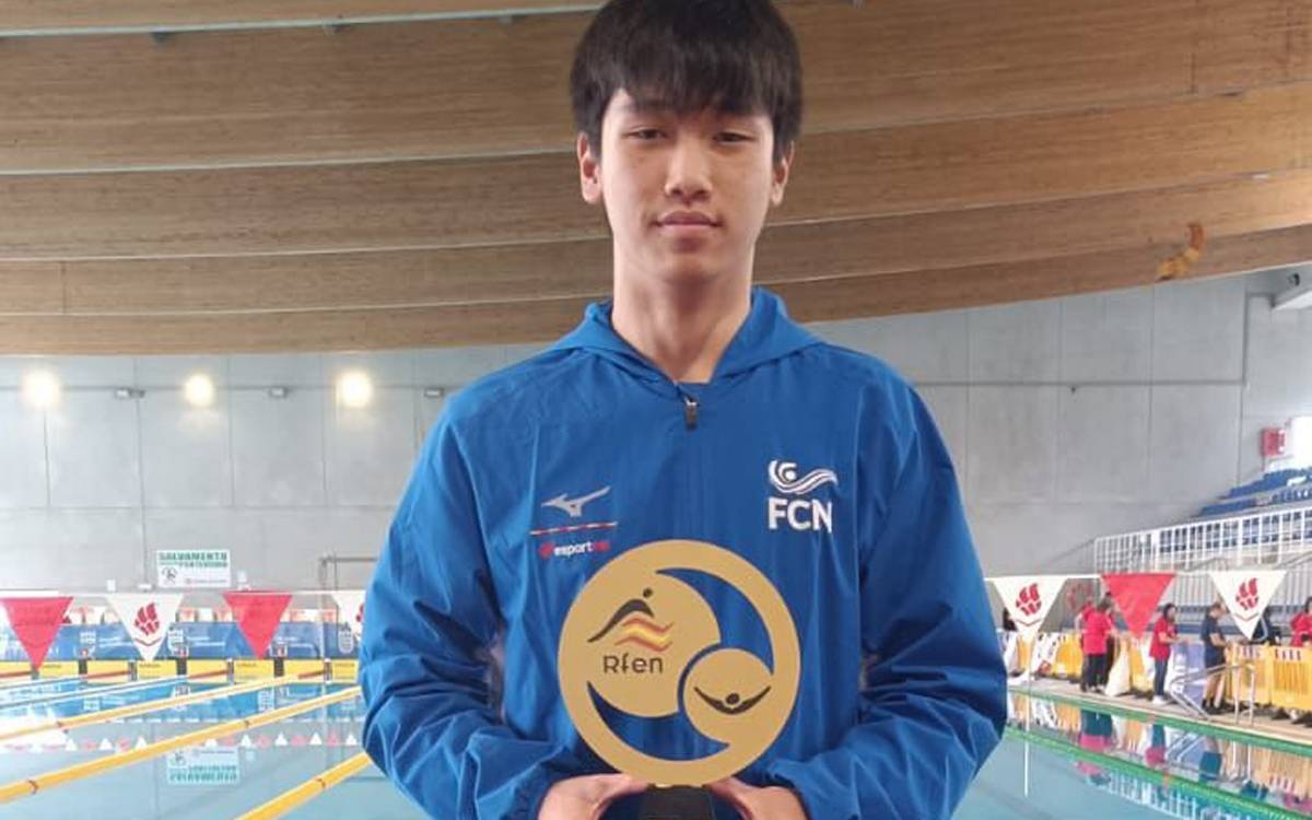 Joan Perramon, campió d'Espanya amb la selecció catalana