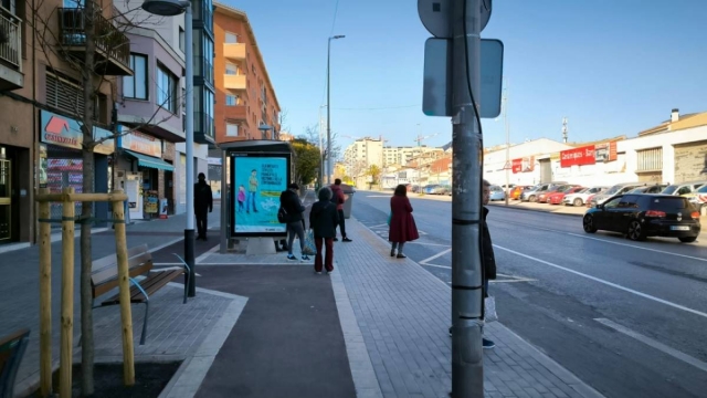 Afectacions a la carretera de Barcelona (N-150) per obres d’asfaltatge