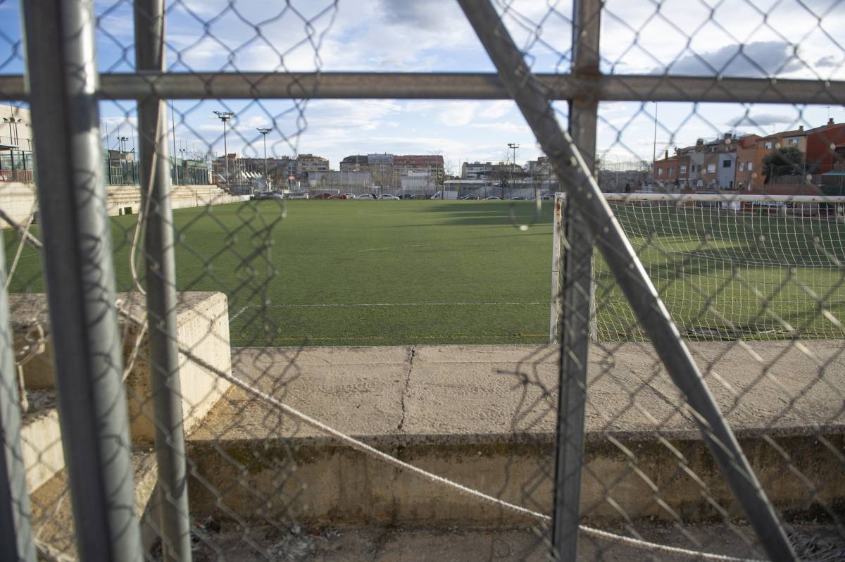 El camp de futbol de les Palmeres tanca temporalment per obres de millora