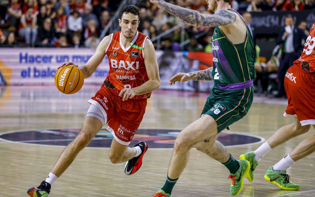 Álex Reyes renova amb el Baxi Manresa fins el 2028