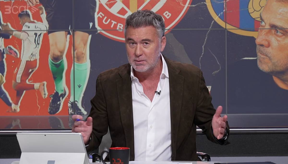 Xavi Valls fa broma en directe sobre l'expedient que li ha obert TV3: «Si et portes malament...»