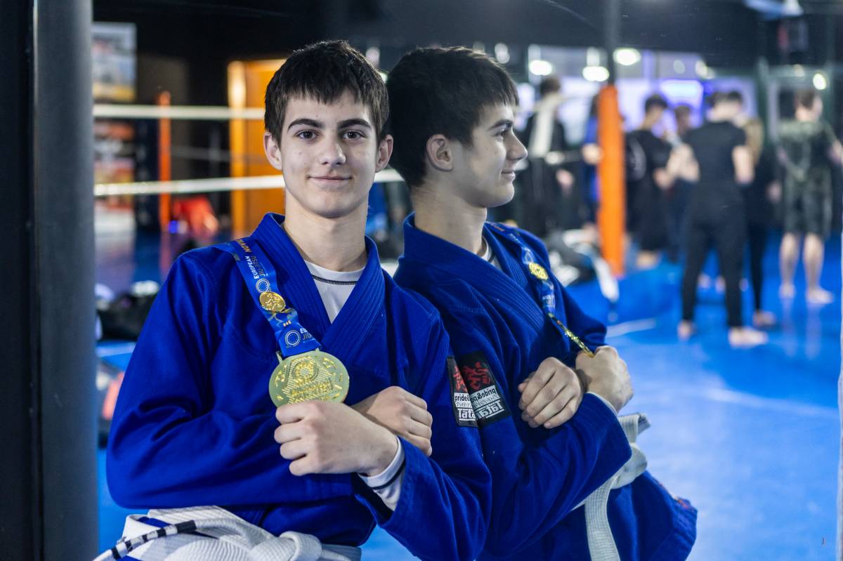El jove sabadellenc que ja és campió d'Europa de jujitsu: 