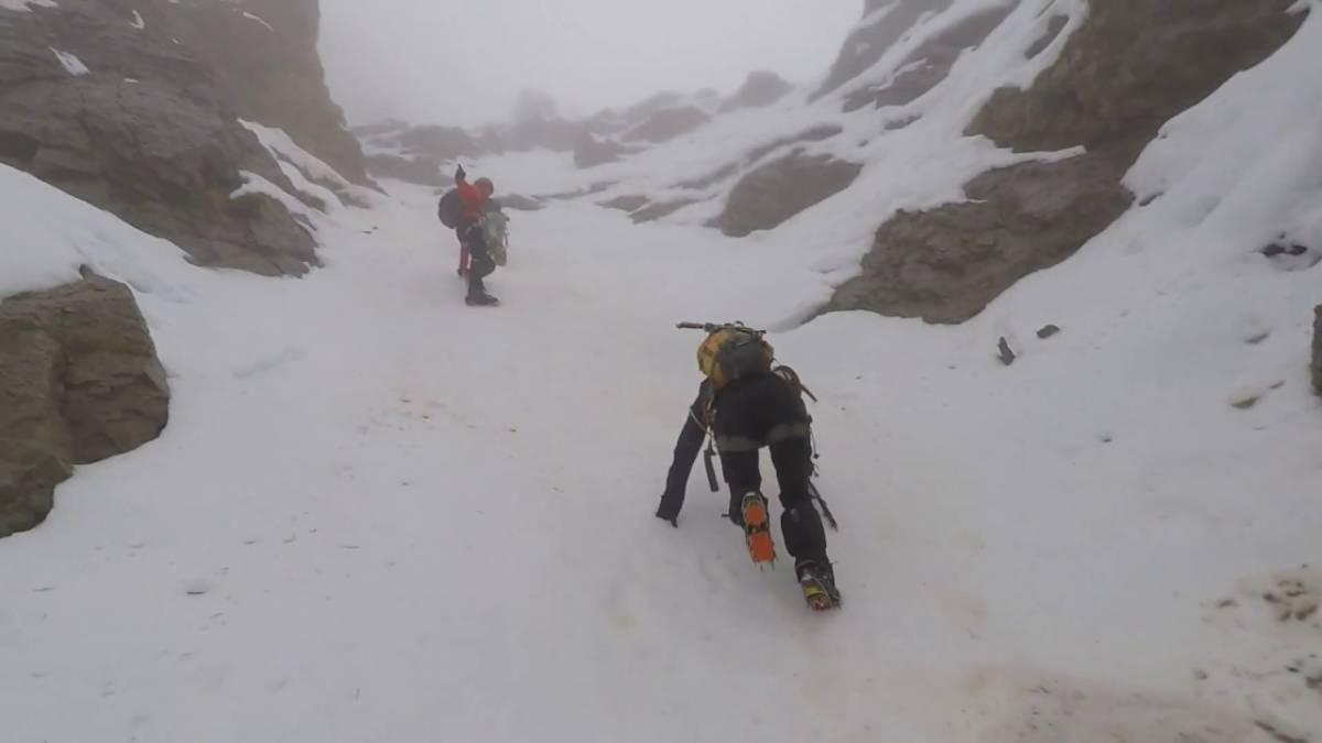 Així és la Canal Roja, la ruta d'accés al Pedraforca on ha mort un excursionista