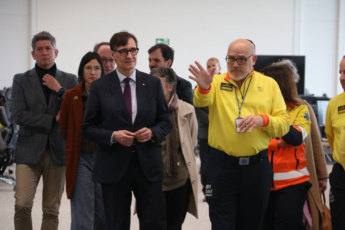 Illa elogia la nova seu del SEM a l'Hospitalet, «la joia de la corona» de l'estat del benestar català