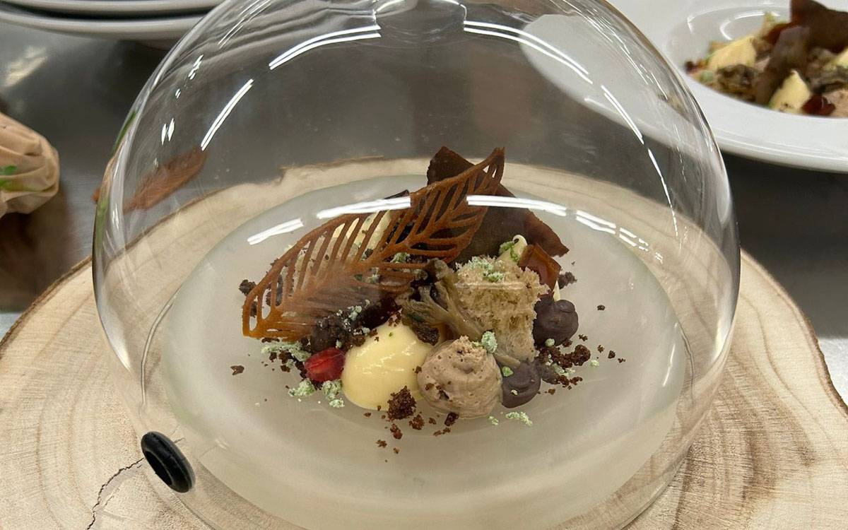 El postre de les alumnes de la Joviat presentat al concurs