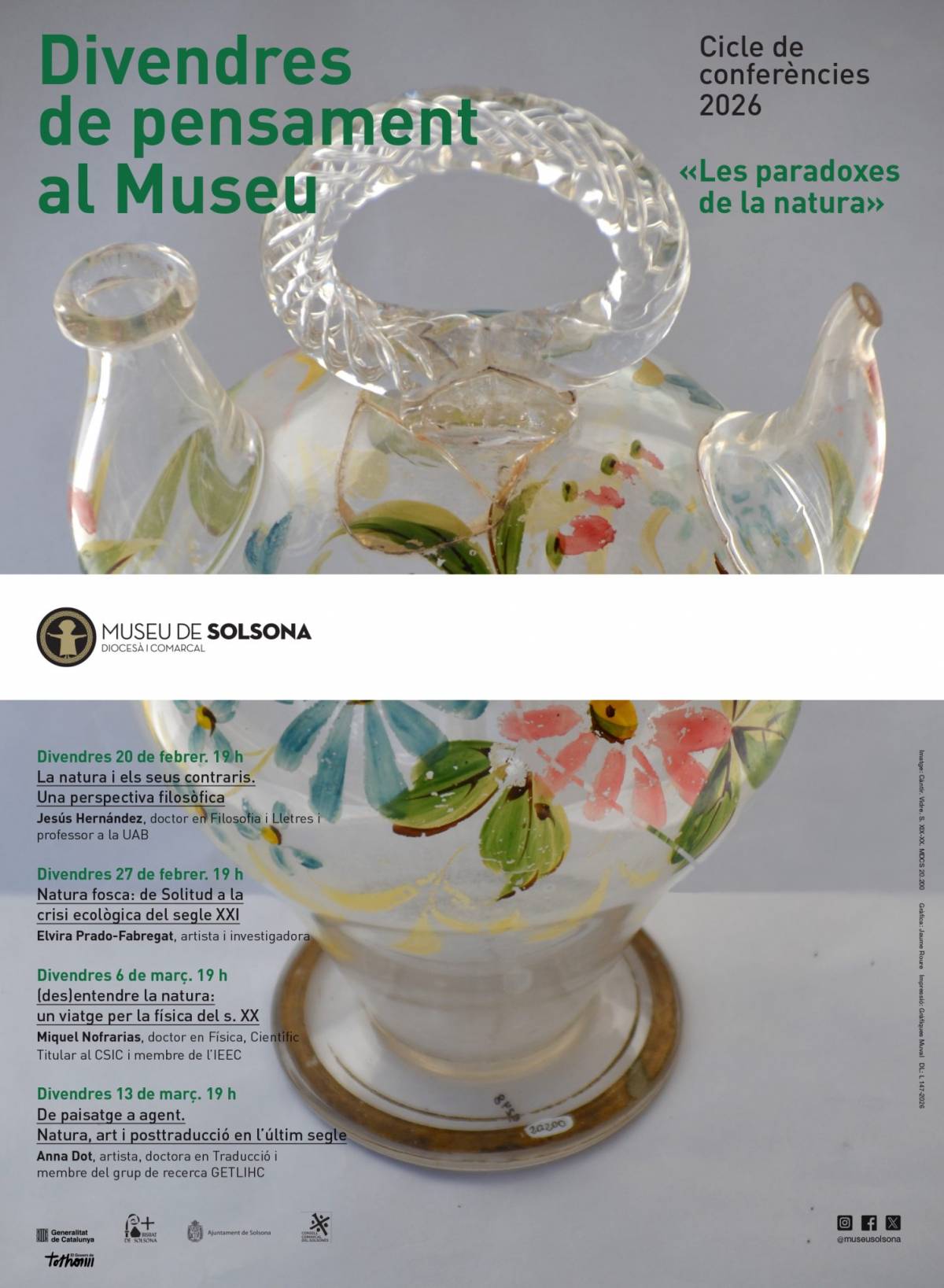 "La natura i els seus contraris. Una perspectiva filosòfica", amb Jesús Hernández 