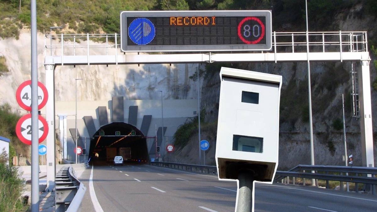 El radar de l'A-2 que pot arribar a multar 50 conductors cada dia