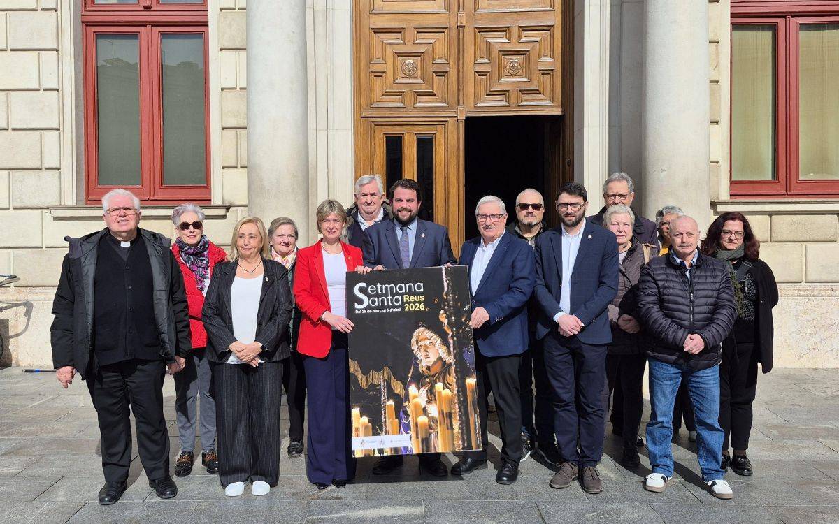 Una nova processó el Dilluns Sant és la gran novetat dels actes de la Setmana Santa de Reus 2026