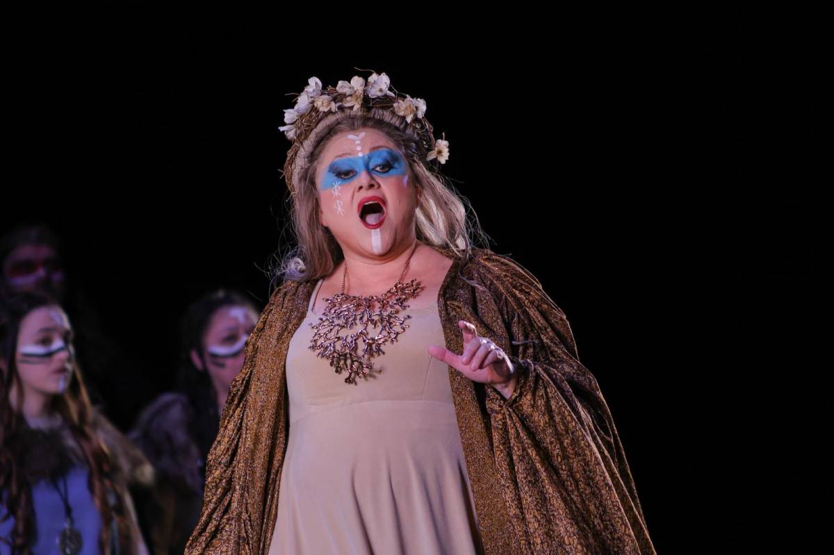 Estrena d'èxit de 'Norma', una òpera que veuran 3.500 espectadors a Sabadell