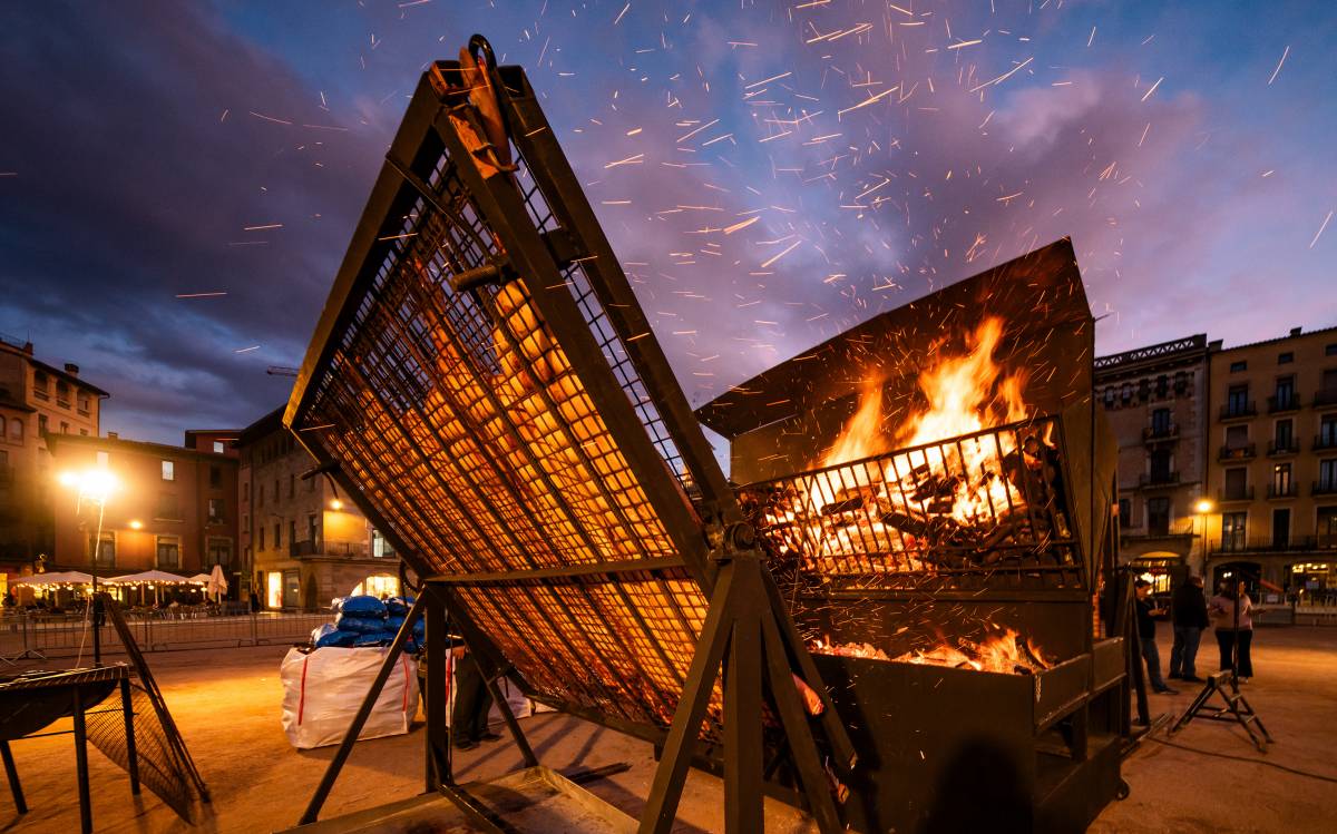 Dijous Llarder a la plaça Major de Vic 2026.
