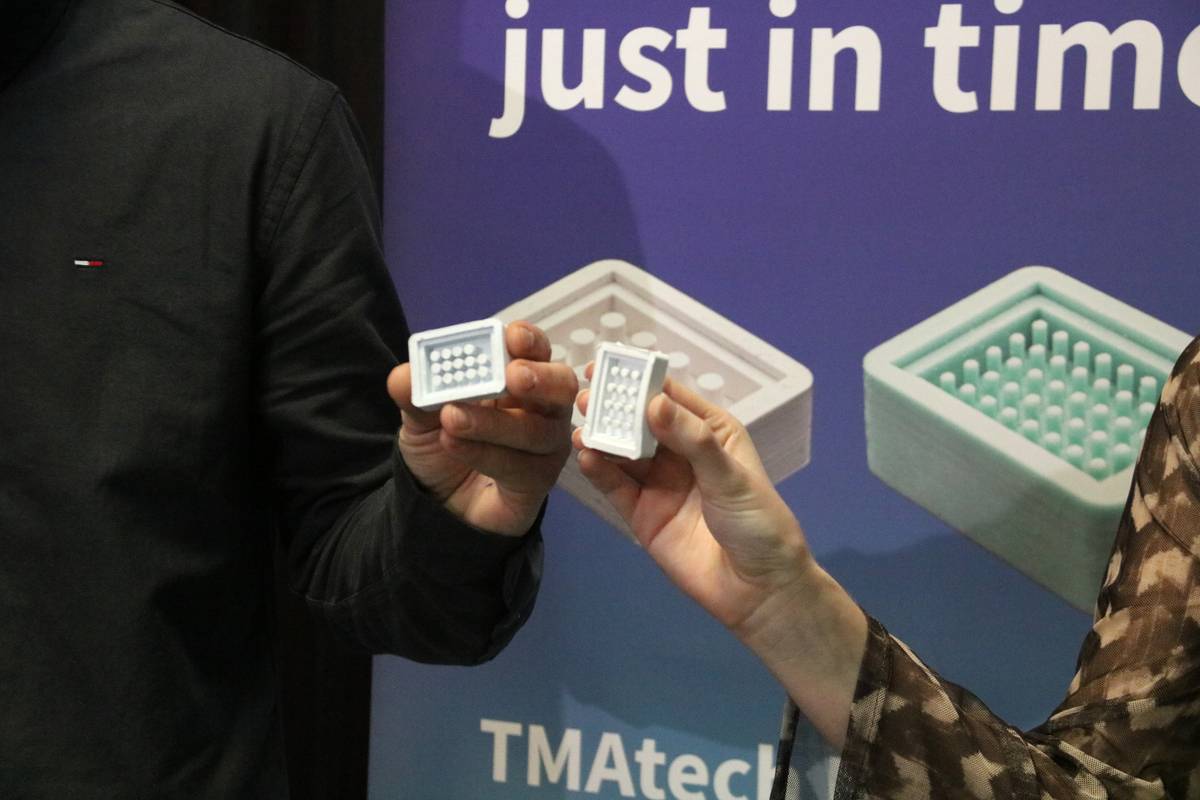 Prototips de prova dels motlles de recerca i ús clinic TMAtech Mold - ACN (Anna Ferràs) Prototips de prova dels motlles de recerca i ús clinic TMAtech Mold