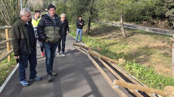 Troben deficiències al carril bici de Viladecavalls