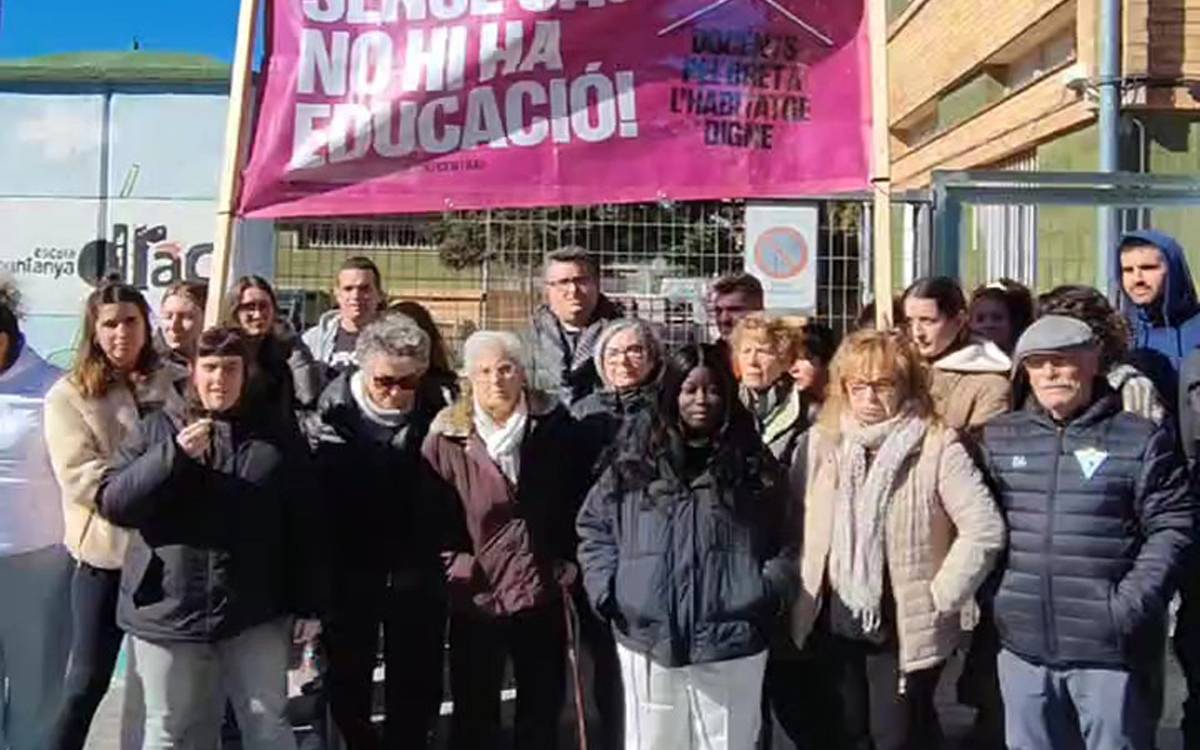 Entitats del Xup es mobilitzen per evitar el desnonament d'una família del barri