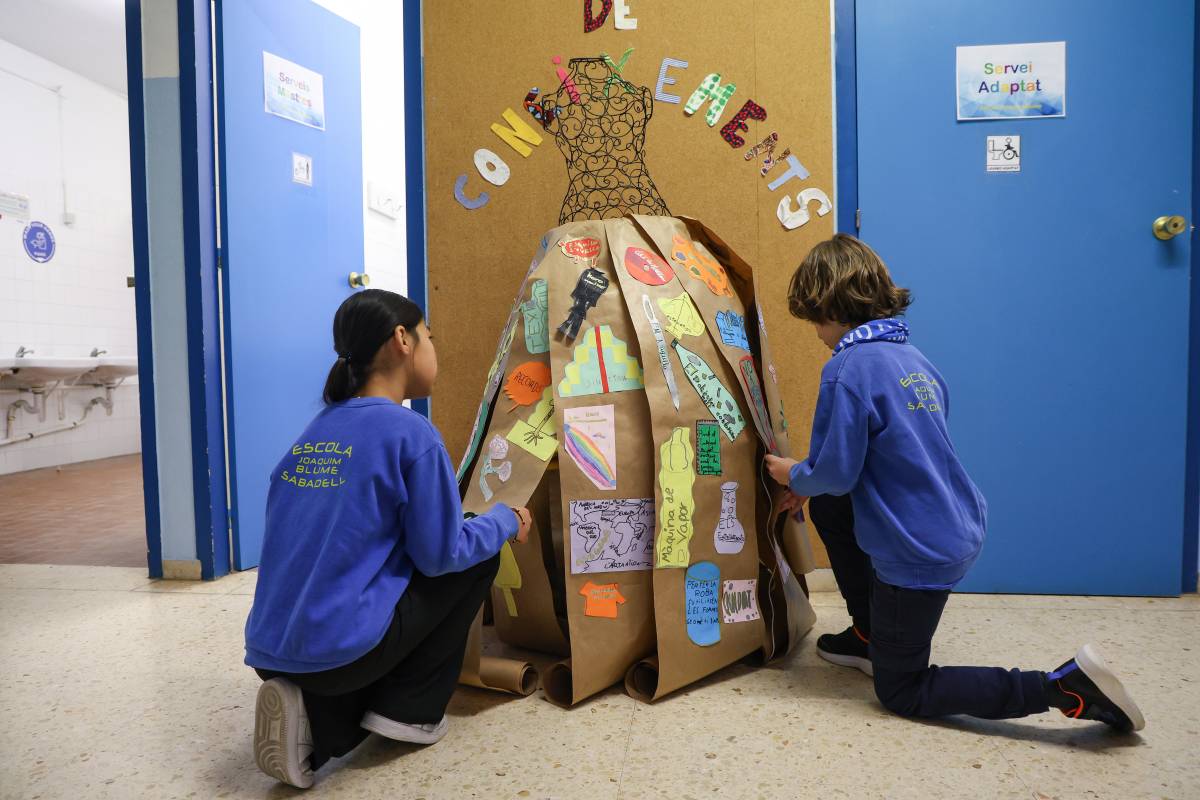 L'escola Joaquim Blume de Sabadell està de moda