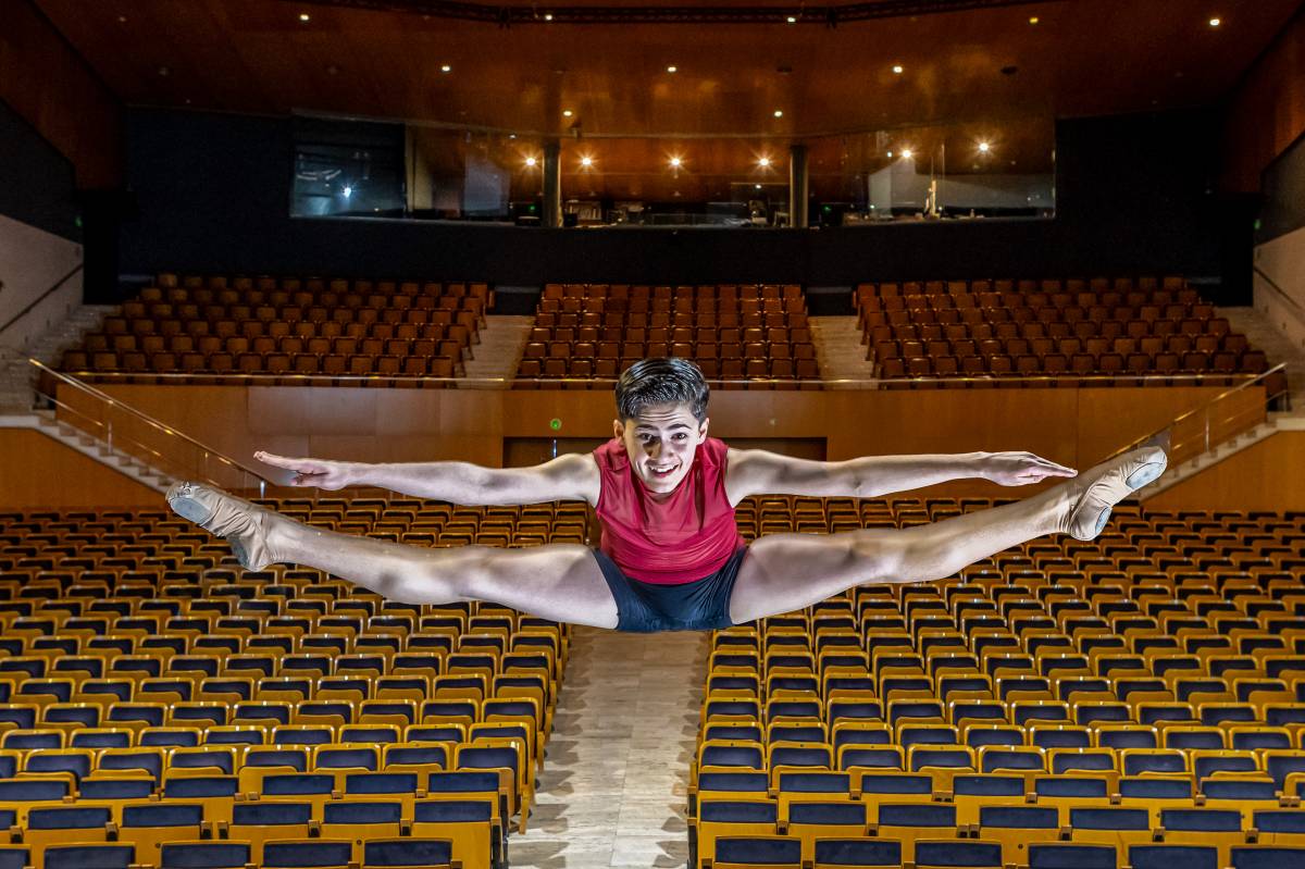 Alex Rodés, l'artista de tretze anys que somia a ballar a la Royal Ballet de Londres