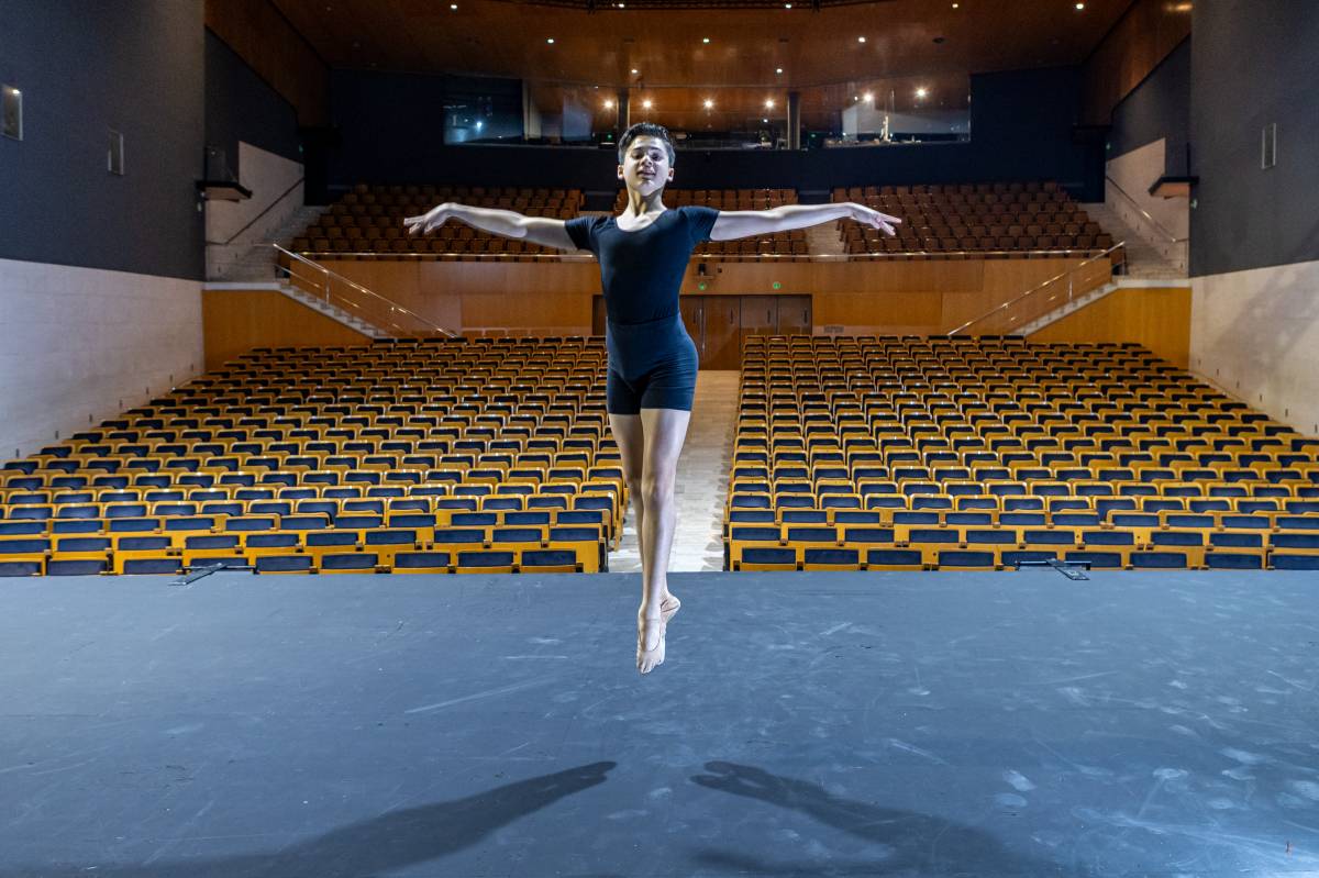 Alex Rodés, ballarí de Sant Cugat - Juanma Peláez