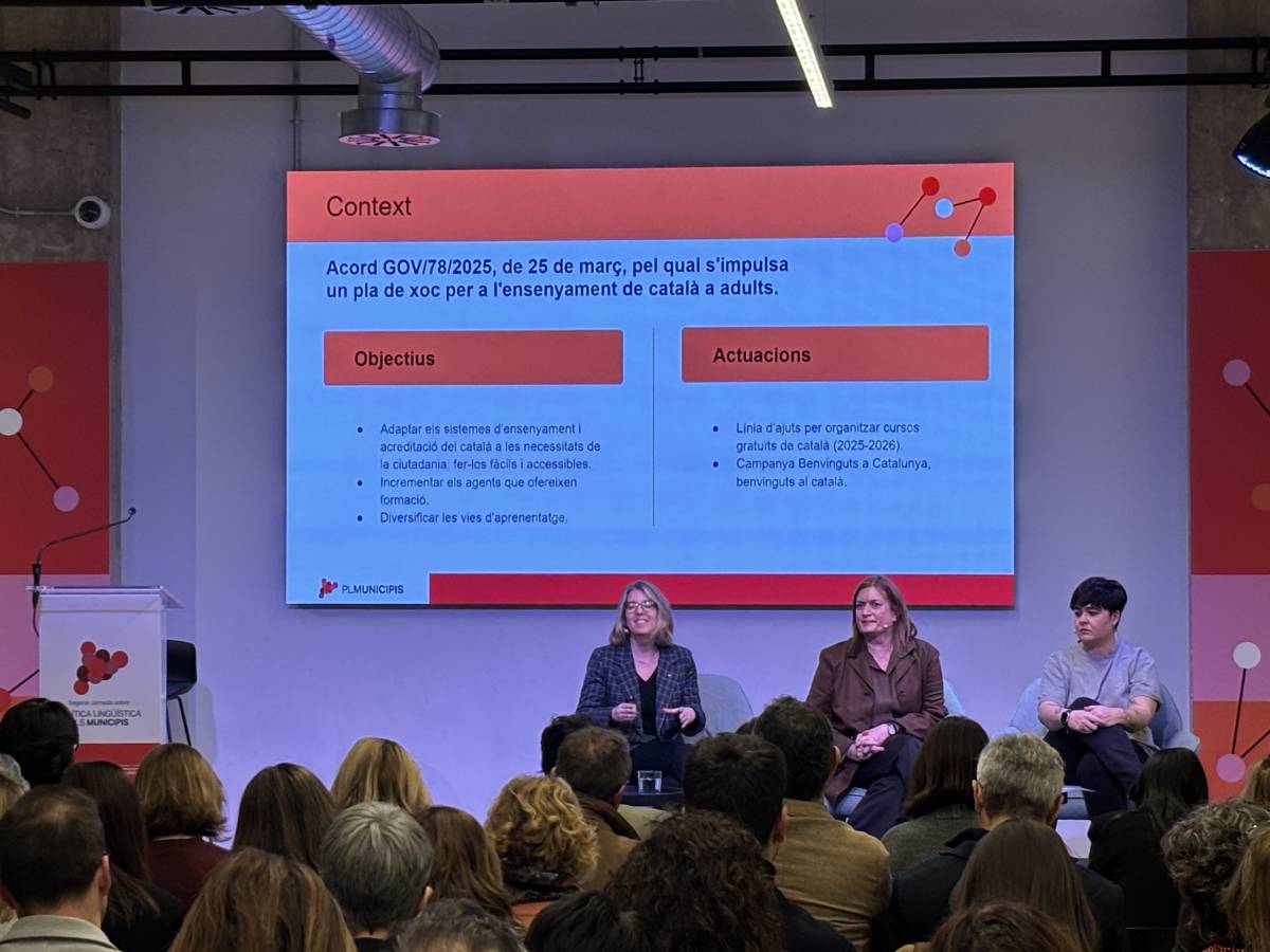Segona Jornada sobre Política Lingüística als Municipis