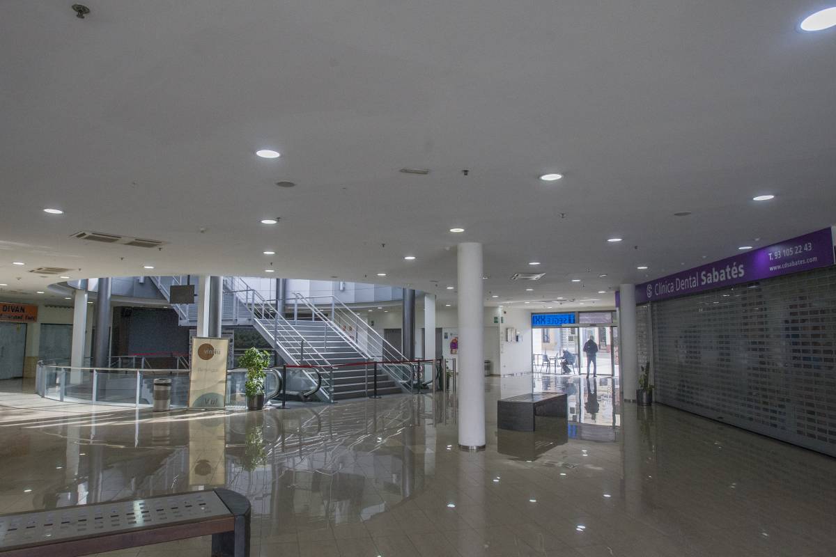 Aspecte actual de l`interior del recinte comercial - Nebridi Aróztegui Aspecte actual de l`interior del recinte comercial