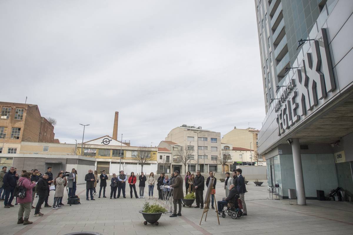 Presentació del projecte per reimpulsar el complex comercial del Segle XXI - Nebridi Aróztegui Presentació del projecte per reimpulsar el complex comercial del Segle XXI